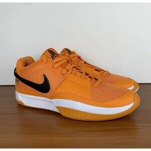 Size 10.5 Nike Ja Morant 1 TB Promo Basketball Shoes Orange White HJ7386-800 Men